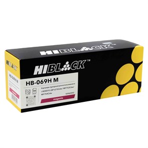 Картридж Hi-Black (HB-069H M) Canon i-Sensys LBP-673Cdw/MF752Cdw/MF754Cdw, M, 5,5K HB-069H-M