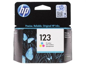 Картридж струйный HP 123 F6V16AE многоцветный (100стр.) для HP DJ 2130 Картридж струйный HP 123 F6V16AE многоцветный (100стр.) для HP DJ 2130
