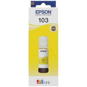 Чернила Epson 103Y C13T00S44A желтый (7500стр.) (65мл) для Epson L3100/3110/3150