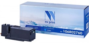 Картридж NVP совместимый NV-106R02760 Cyan для Xerox Phaser 6020/6022/ / WorkCentre 6025/6027 (1000k) NV-106R02760C