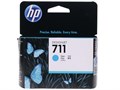Картридж струйный HP 711 CZ130A голубой (29мл) для HP DJ T120/T520 - фото 10561