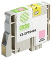 Картридж струйный Cactus CS-EPT0486 светло-пурпурный (14.4мл) для Epson Stylus Photo R200/R220/R300/ 690110