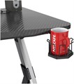 Стол игровой Cactus CS-GTX-AL-CARBON-RED столешница МДФ карбон, каркас серебристый 1563606 - фото 11743 Стол игровой Cactus CS-GTX-AL-CARBON-RED столешница МДФ карбон, каркас серебристый 1563606 - фото 11743