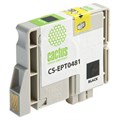 Картридж струйный Cactus CS-EPT0481 черный (16мл) для Epson Stylus Photo R200/R220/R300/R320/R340/RX 690106