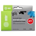 Картридж струйный Cactus CS-CLI471XLC голубой (10.8мл) для Canon TS5040/MG5740/MG6840/MG7740 356658 - фото 12944