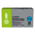 Картридж струйный Cactus CS-3ED67A 712 голубой (29мл) для HP DJ T230/630 1901441
