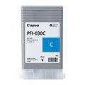 Картридж струйный Canon PFI-030C 3490C001АА голубой (55мл) для Canon imagePROGRAF TA-20, TA-30, TM-240, TM-340 (Оригинальный) 2020018 - фото 13952