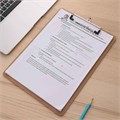 Папка клип-борд Deli E9226 A4 древесная плита бежевый 382380 - фото 14108 Папка клип-борд Deli E9226 A4 древесная плита бежевый 382380 - фото 14108