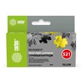 Картридж струйный Cactus CS-CLI521Y желтый (9мл) для Canon Pixma MP540/MP550/MP620/MP630/MP640/MP660 690093