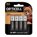 Батарея Opticell Professional LR6 AA (4шт) блистер 6052001 2159939