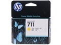 Картридж струйный HP 711 CZ132A желтый (29мл) для HP DJ T120/T520 - фото 9747