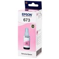 Чернила Epson T6736 C13T67364A светло-пурпурный (70мл) для Epson L800 - фото 9844